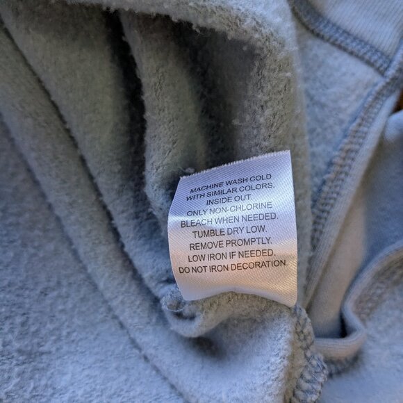 Taylor Swift Folklore Hoodie Blue Seven Official Merch Album Sweatshirt Size L - Picture 12 of 13